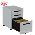 Modern Office furniture KD 3 Drawer Mobile Pedestal for A4 File Cabinet